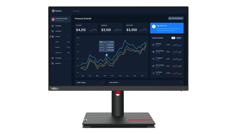 Lenovo ThinkVision T22i-30 computer monitor 54.6 cm (21.5