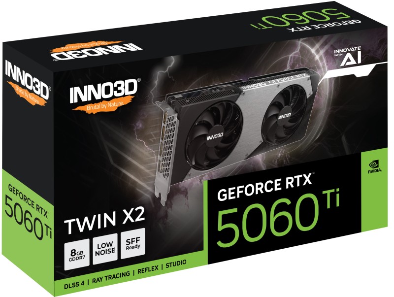 Inno3D GeForce RTX 5060 Ti 8GB TWIN X2